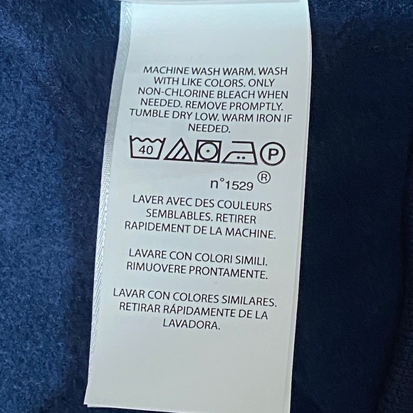 Polo Ralph Lauren Mens 3XLT Bomber Jacket Navy Gray Cotton Blend Streetwear NWT - Picture 7 of 7